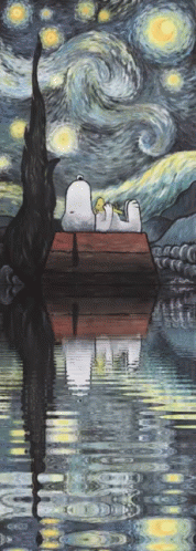 Buenas Noches Snoopy 178 X 498 Gif GIF