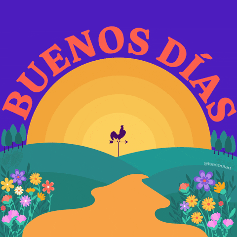 Buenos Dias Bendiciones Radiant Sunrise GIF