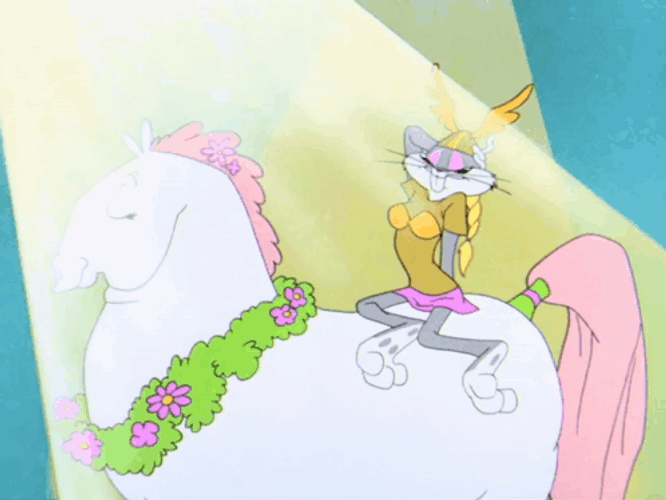 Buenos Dias Bugs Bunny GIF