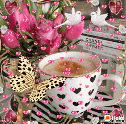 Buenos Dias Con Mariposas 498 X 491 Gif GIF