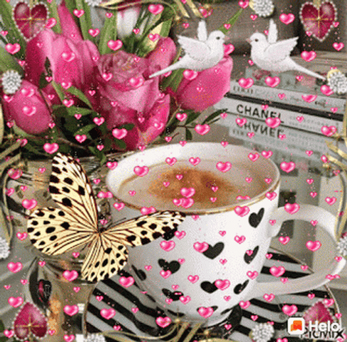 Buenos Dias Con Mariposas GIF