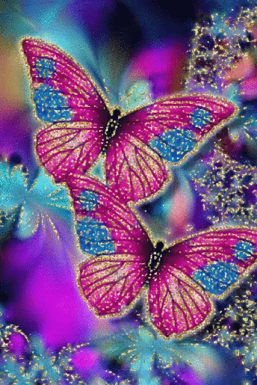 Buenos Dias Con Mariposas GIF