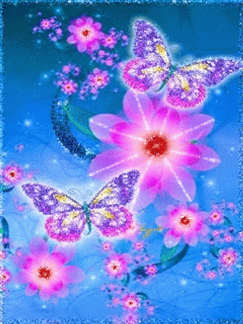 Buenos Dias Con Mariposas GIF