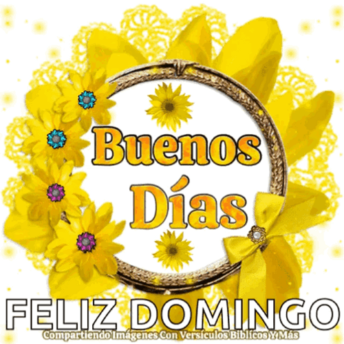 Buenos Dias Domingo GIF