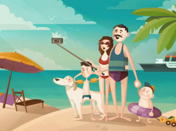 Buenos Dias Familia GIF