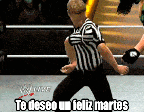 Buenos Dias Feliz Martes Wwe Funny Wishes GIF