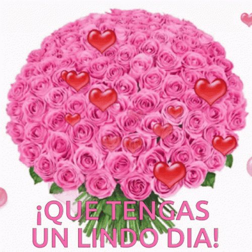 Buenos Dias Flores GIF