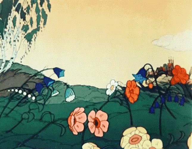 Buenos Dias Flores GIF