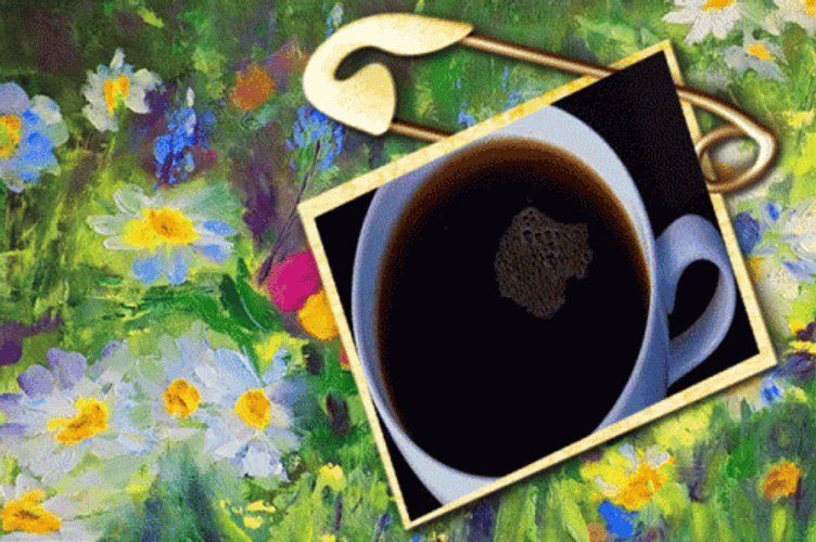 Buenos Dias Flores GIF