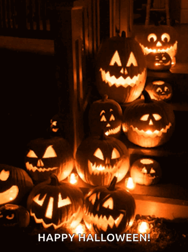Buenos Dias Halloween 372 X 498 Gif GIF