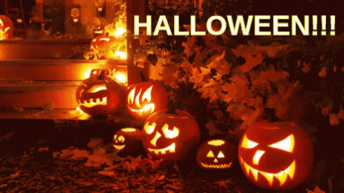 Buenos Dias Halloween 498 X 280 Gif GIF