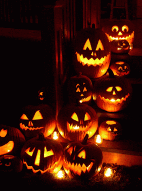 Buenos Dias Halloween GIF