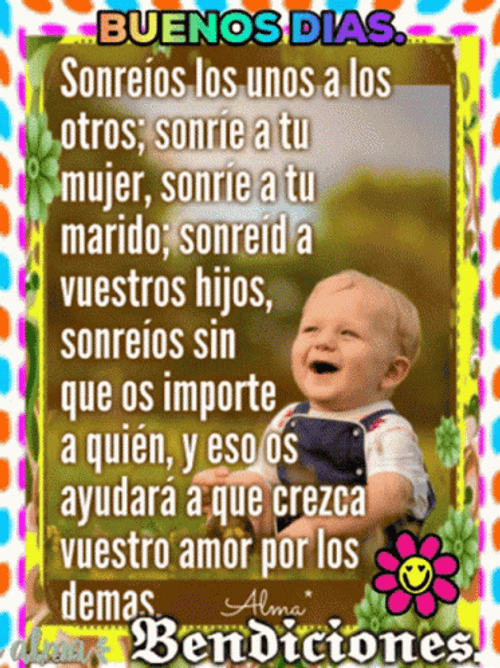 Buenos Dias Hijo GIF