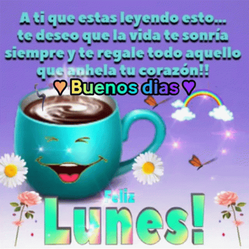 Buenos Dias Lunes GIF