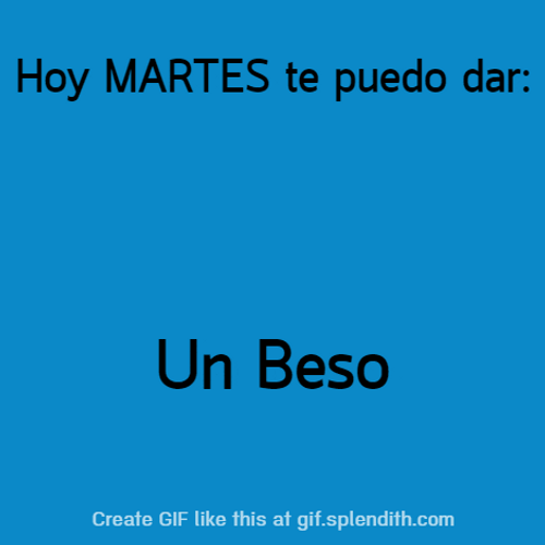 Buenos Dias Martes GIF