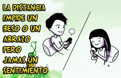 Buenos Dias Mi Amor Chatting Couple GIF