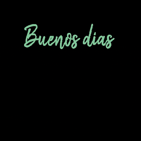 Buenos Dias Mi Amor Coffee GIF