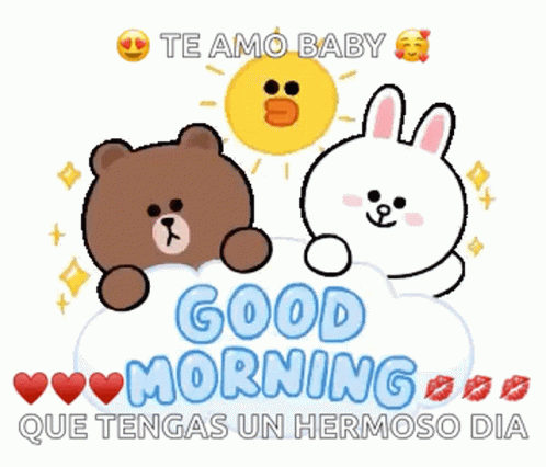 Buenos Dias Mi Amor Cony Brown GIF
