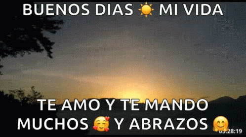 Buenos Dias Mi Amor Mountain Alishan GIF