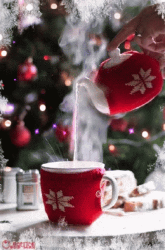 Buenos Dias Navideños 329 X 498 Gif GIF