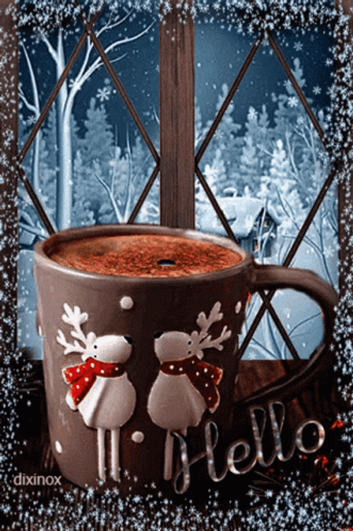 Buenos Dias Navideños GIF