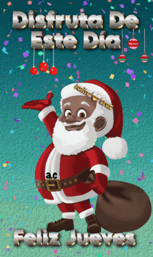 Buenos Dias Navideños GIF