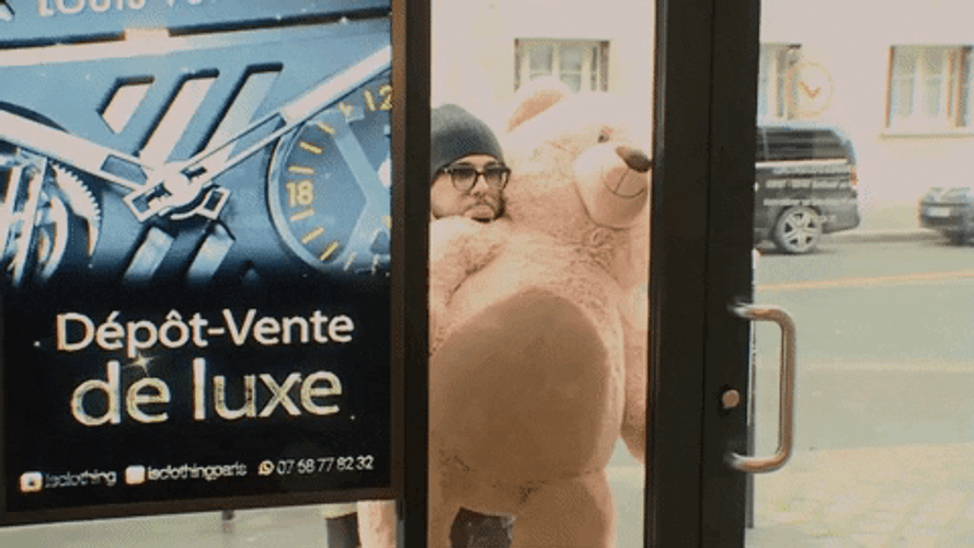 Buenos Dias Osito GIF