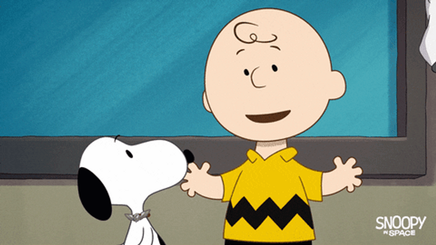 Buenos Dias Snoopy GIF