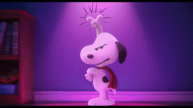 Buenos Dias Snoopy 382 X 215 Gif GIF