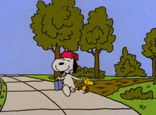 Buenos Dias Snoopy 498 X 368 Gif GIF