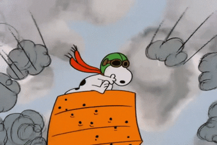 Buenos Dias Snoopy GIF