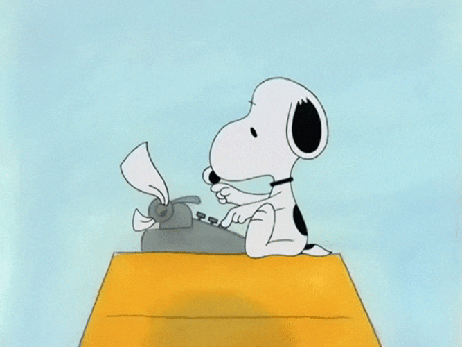 Buenos Dias Snoopy GIF