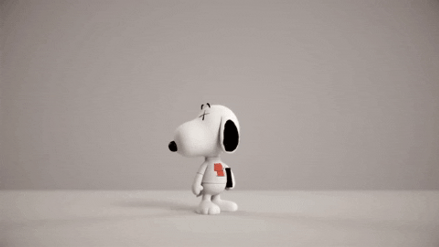 Buenos Dias Snoopy GIF