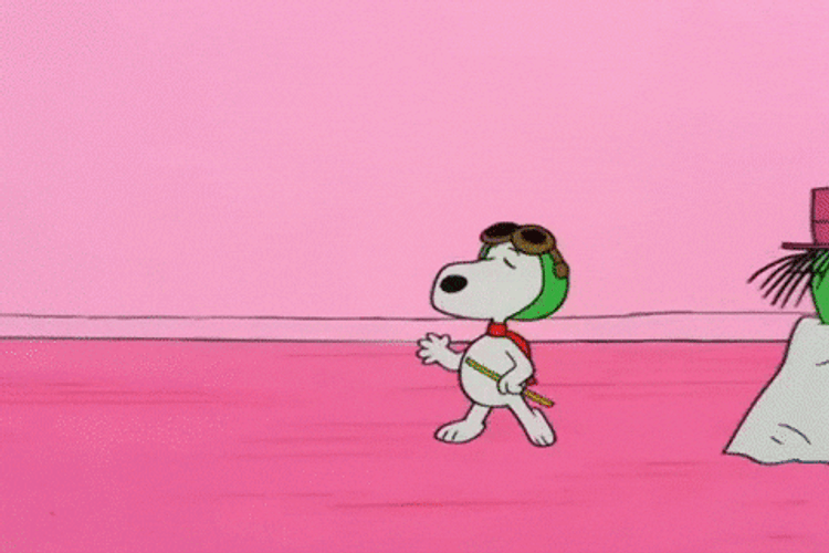 Buenos Dias Snoopy GIF