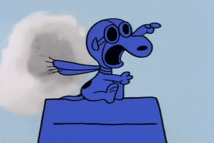 Buenos Dias Snoopy GIF