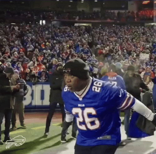 Buffalo Bills Devin Singletary Dancing GIF