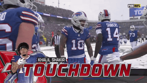 Buffalo Bills Football Player Number 16