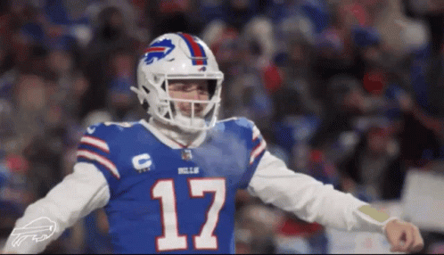 Buffalo Bills Josh Allen Wiggle Dance GIF