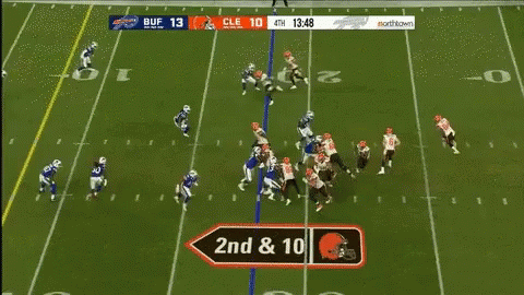 Buffalo Bills vs Cleveland Browns Football Game