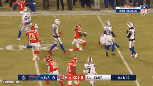 Buffalo Bills Vs Kansas City Chiefs Football Game GIF