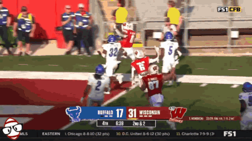 Buffalo Vs Wisconsin Football Game GIF