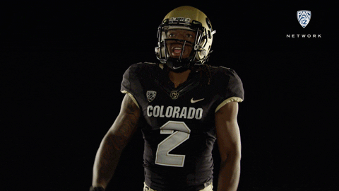 Buffs Player Laviska Shenault Jr Catching Ball GIF