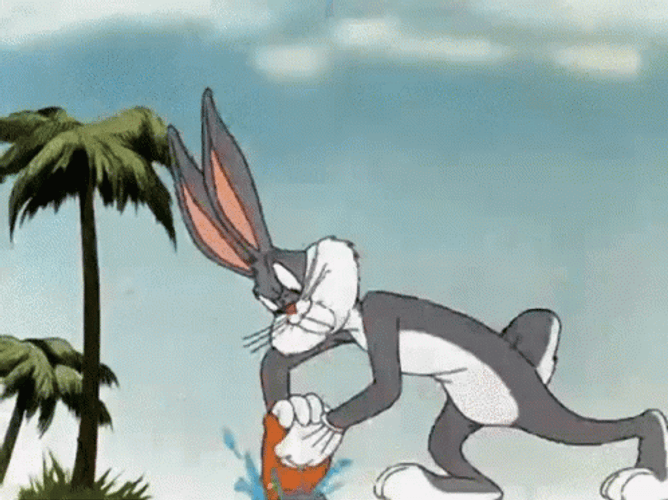 Bug Bunny Florida Sawing  GIF
