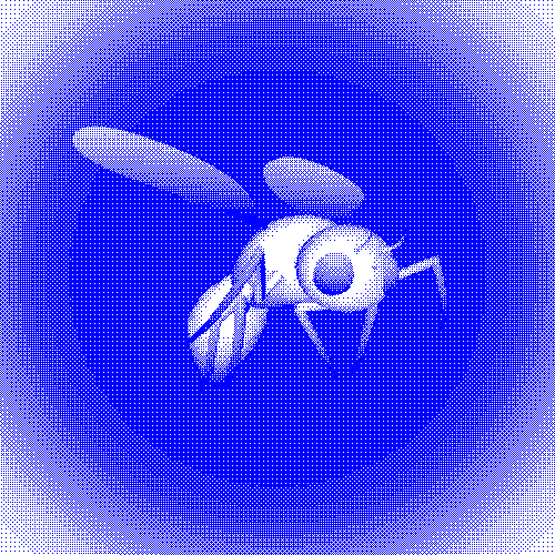Bug Fly Moving Pixel Art GIF