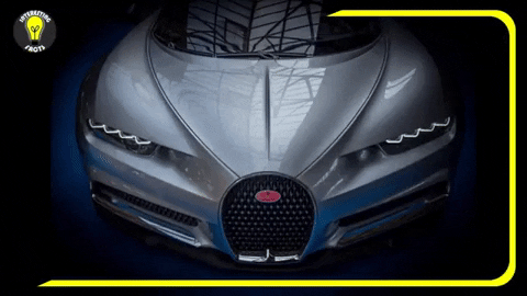 Bugatti Chiron Sports Car GIF