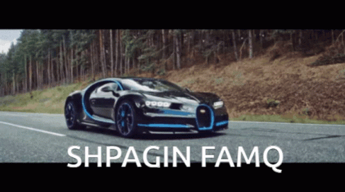 Bugatti Fast Car GIF