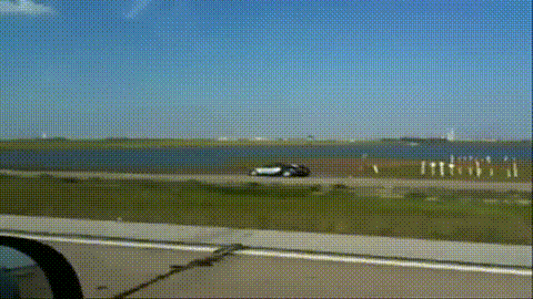 Bugatti Water Splash GIF