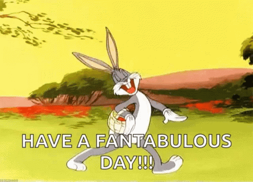 Bugs Bunny Dancing Have A Fantabulous Day GIF