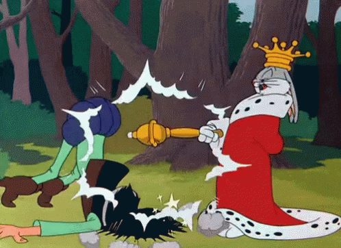Bugs Bunny Florida King Punishment GIF