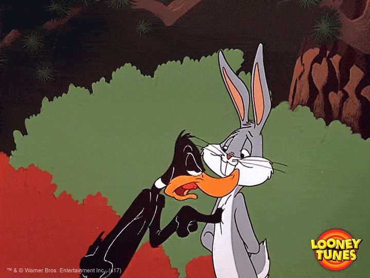 Bugs Bunny Florida Angry Daffy Duck GIF